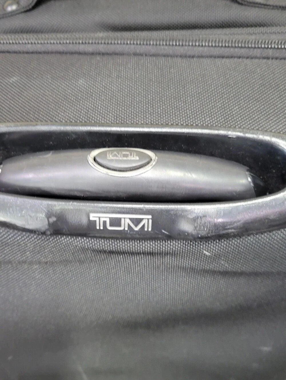 Tumi Alpha II Large 2 Wheeled Rolling Split Duffel Bag Travel Luggage